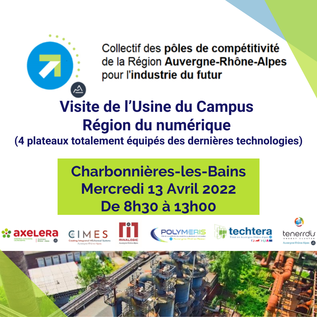Visite de l’Usine du Campus  13.04.2022